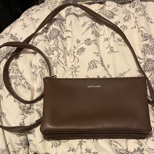Matt & Nat crossbody brown purse